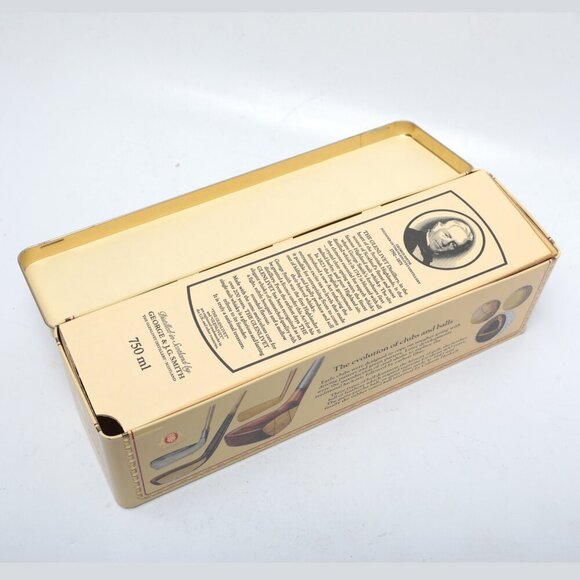 Vintage Glenlivet Scotch Whisky Tin Classic Golf Courses of Scotland Collectable - Picture 5 of 6